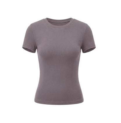 WH Women's Solid Fitted Tee