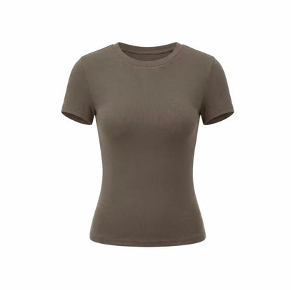 WH Women's Solid Fitted Tee