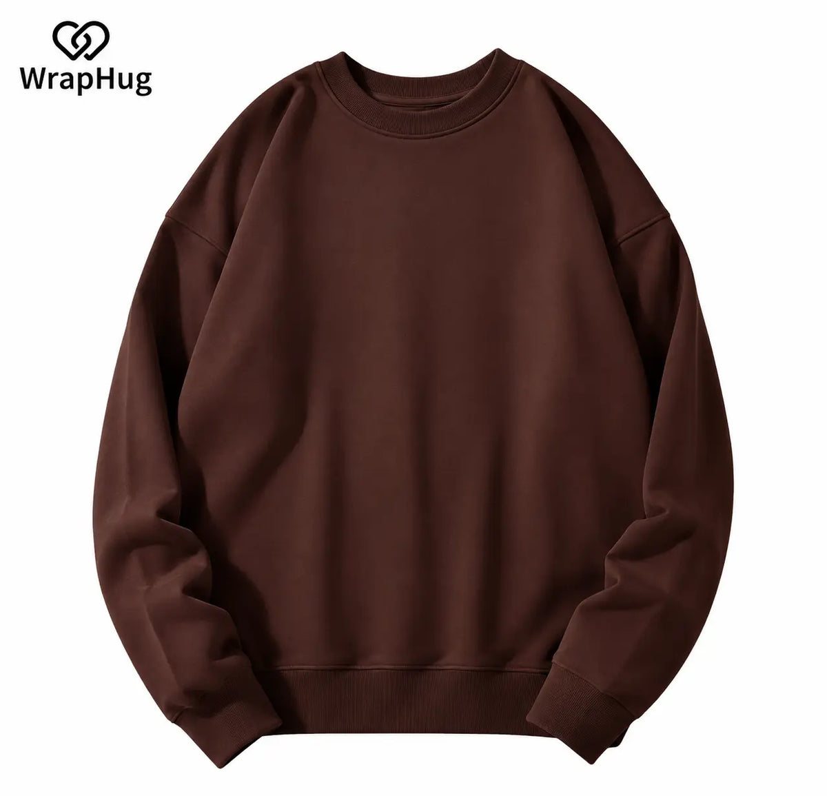 WH Oversized Crew Neck Sweatshirt｜ Early‑Fall Edition