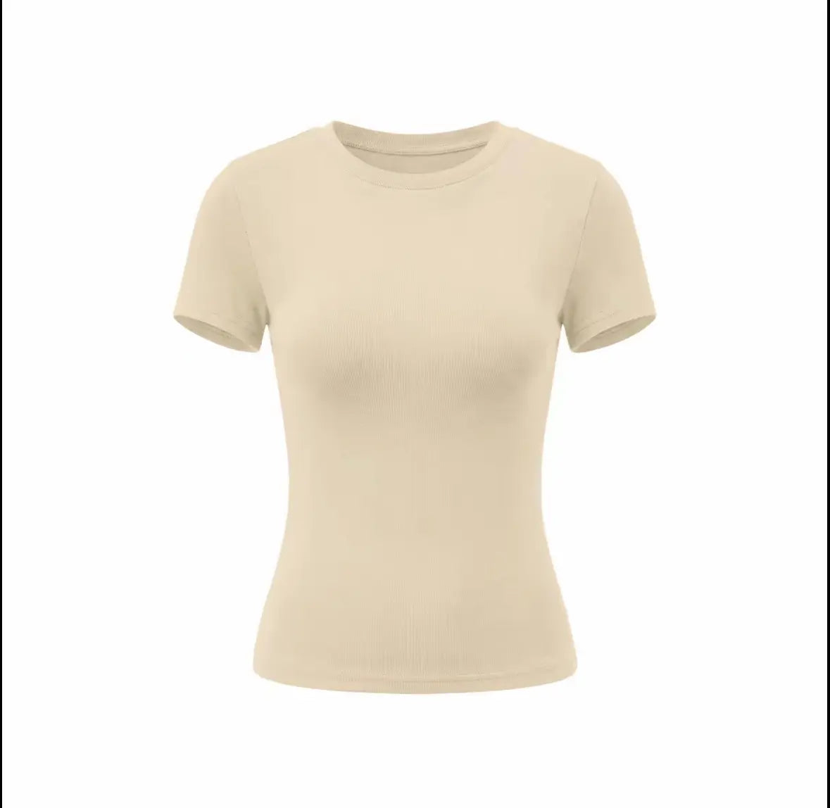 WH Women's Solid Fitted Tee